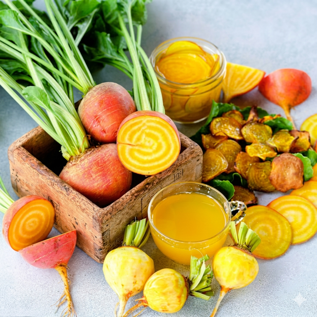 Rare Golden Beet Heirloom Seeds | 55-Day Harvest | VERY Sweet & Vibrant