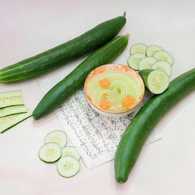 Sweetest EVER Japanese Cucumber Seeds, Jibai Shimoshirazu