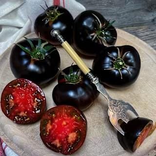 Black Beauty Tomato Seeds: Organic, High Antioxidant, Non-GMO