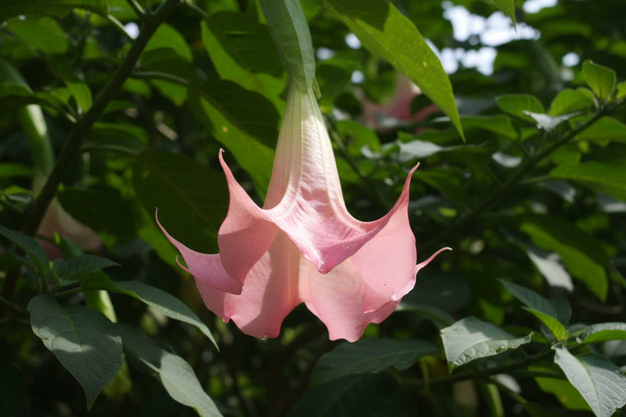 Angels Trumpet Pink Brugmansia Tree / Plant / Rooted Cutting