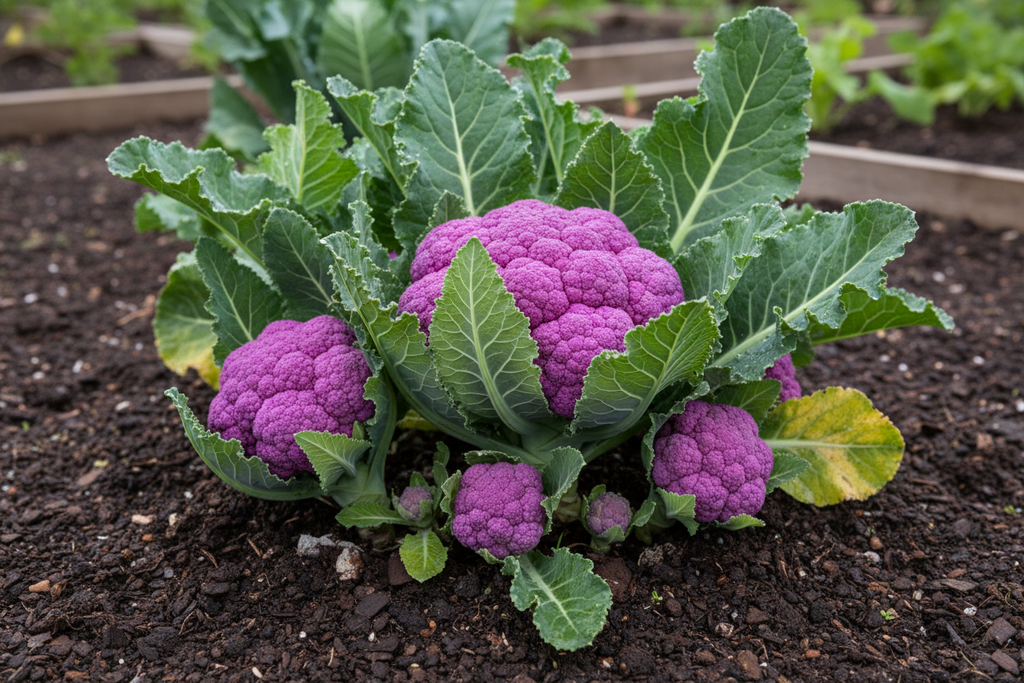 Purple of Sicily Cauliflower Seeds – Vibrant Italian Heirloom